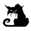 Sticker Chat Noir de Mauvaise Humeur - Vraiment-chat