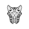 Sticker Géant Chat Egyptien - Vraiment-chat