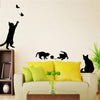 Sticker Mural Famille de Chats - Vraiment-chat