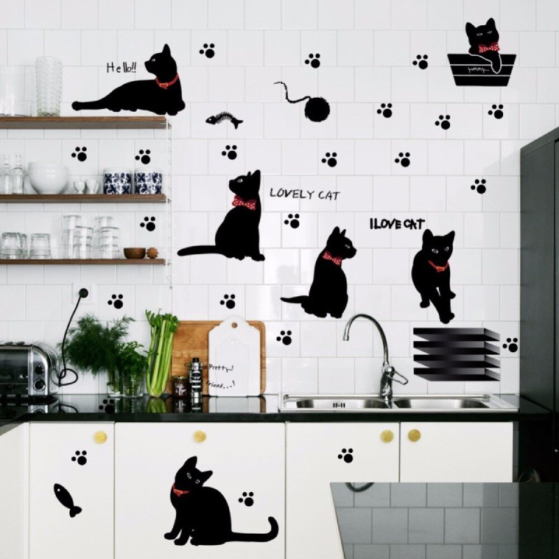 Stickers muraux Chat décoratifs - Vraiment-chat