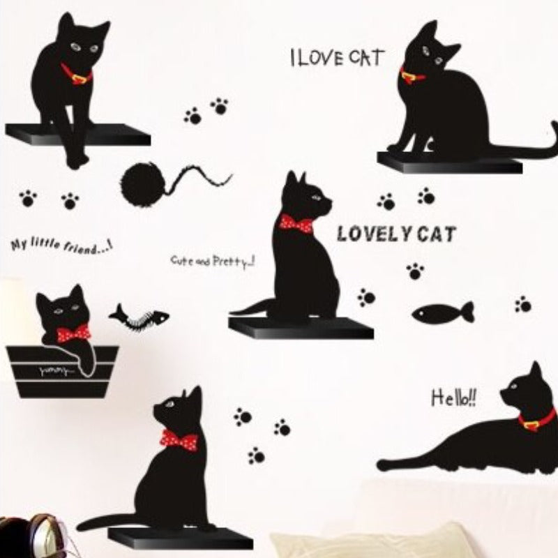 Stickers au revoir le chat à acheter en ligne