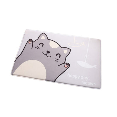 Tapis de sol Chat Happy Day - Vraiment-chat