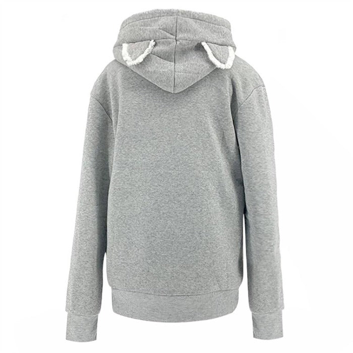 dos sweat pour porter son chat