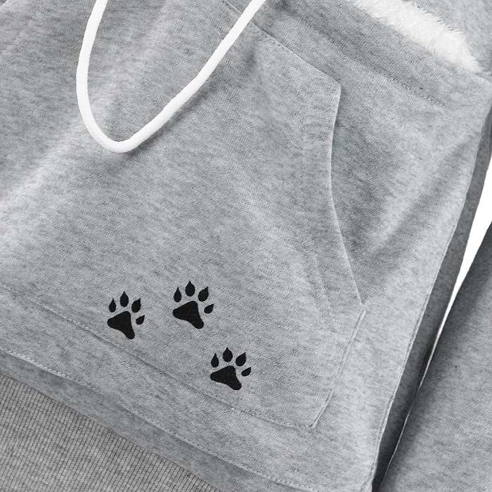 Sweat Shirt Porte Chat
