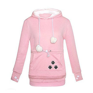 Sweatshirt Trois empreintes de Chat - Vraiment-chat