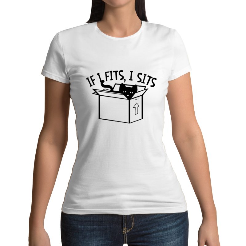 T-Shirt Chat dans le Carton - Vraiment-chat