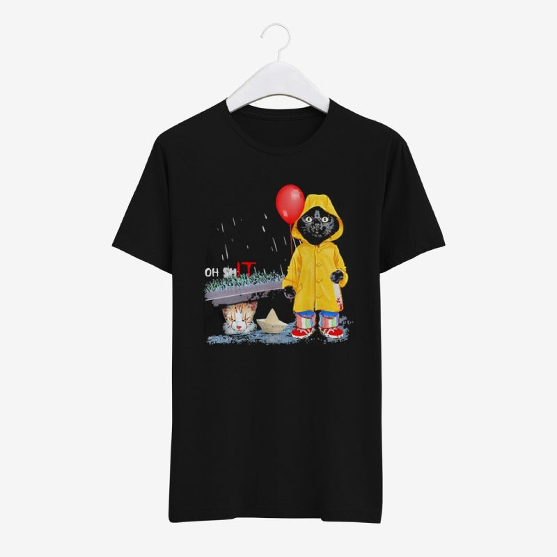 T-Shirt Chat avec Ça le clown - Vraiment-chat