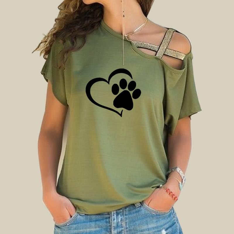 t-shirt chat Epaule Denudee - Vraiment-chat