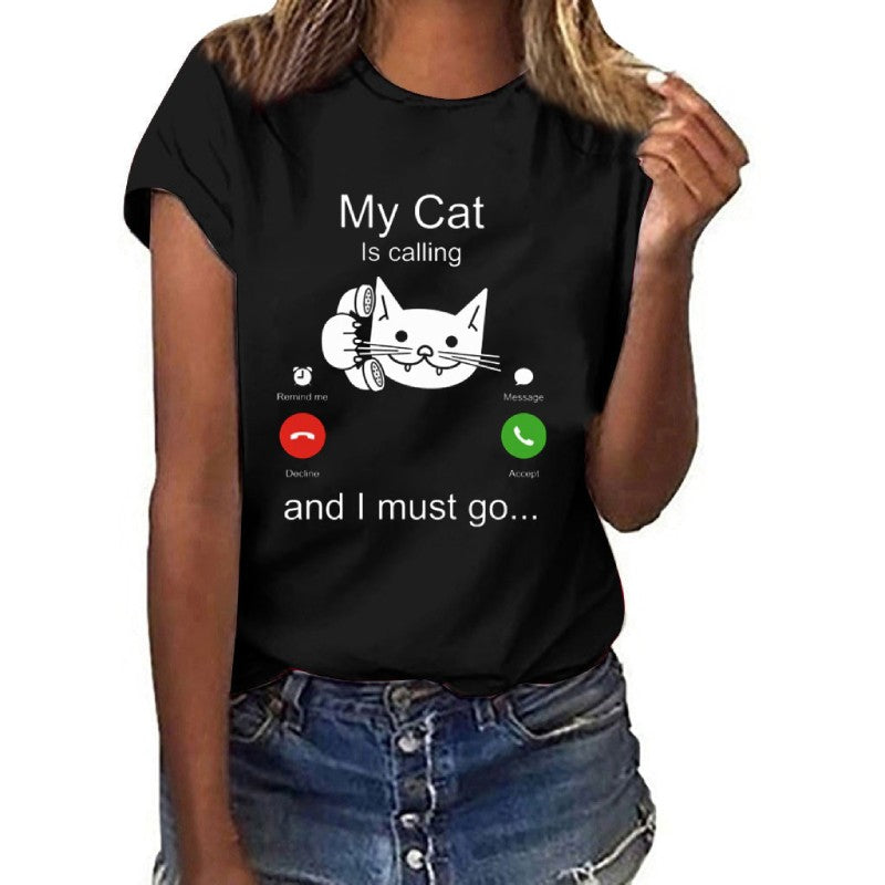 T-Shirt Chat m'appelle - Vraiment-chat