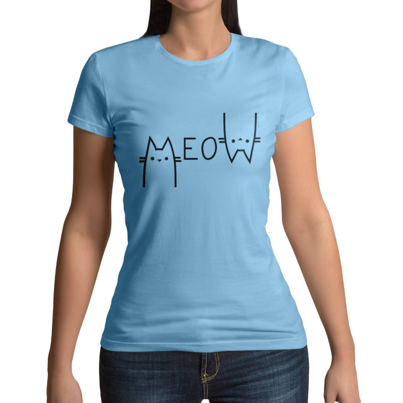 T-shirt Chat Meow