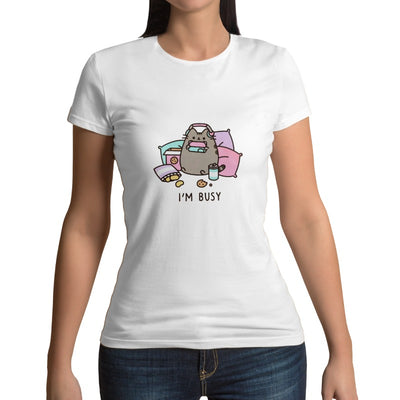 T-Shirt du Chat Occupé - Vraiment-chat