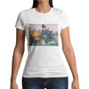 T-shirt Chat Roux Van Gogh Les Iris - Vraiment-chat