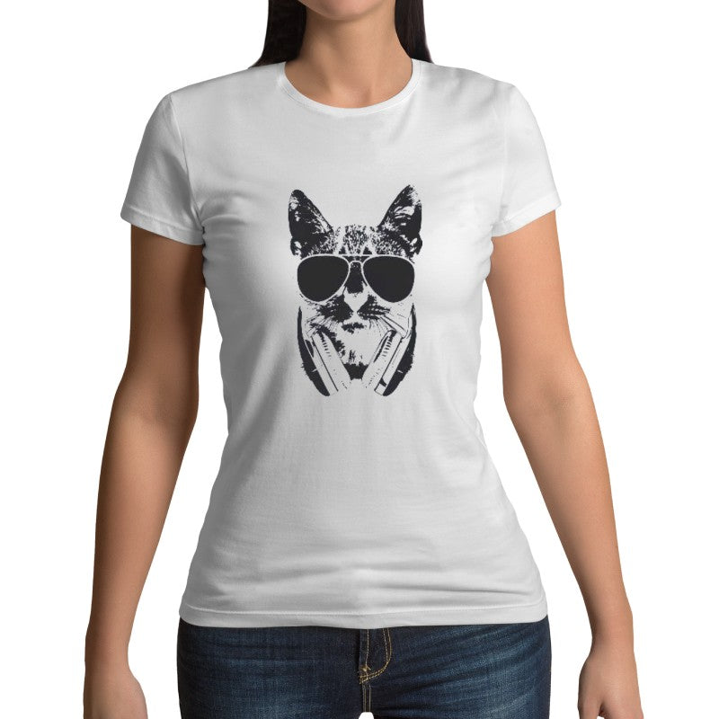 t-shirt cool cat - Vraiment-chat