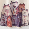 T-shirt Chat Femme Nine Cats - Vraiment-chat