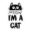 T-Shirt miaou je suis un chat - Vraiment-chat