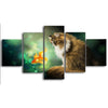 Tableau avec chat et poisson - Vraiment-chat