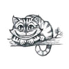 Tatouage Chat du Cheshire