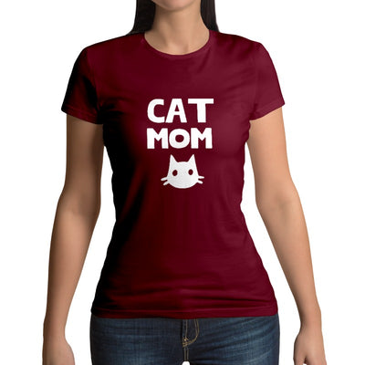 Tee-shirt Chat Femme Cat Mom - Vraiment-chat
