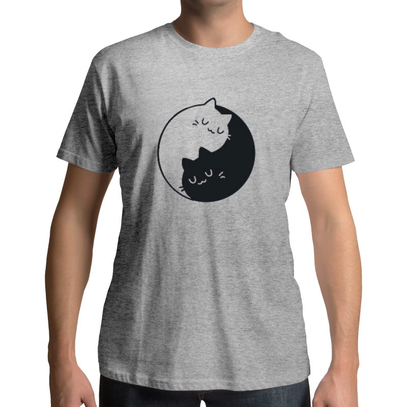 Tee-shirt de chat Tai Chi - Vraiment-chat