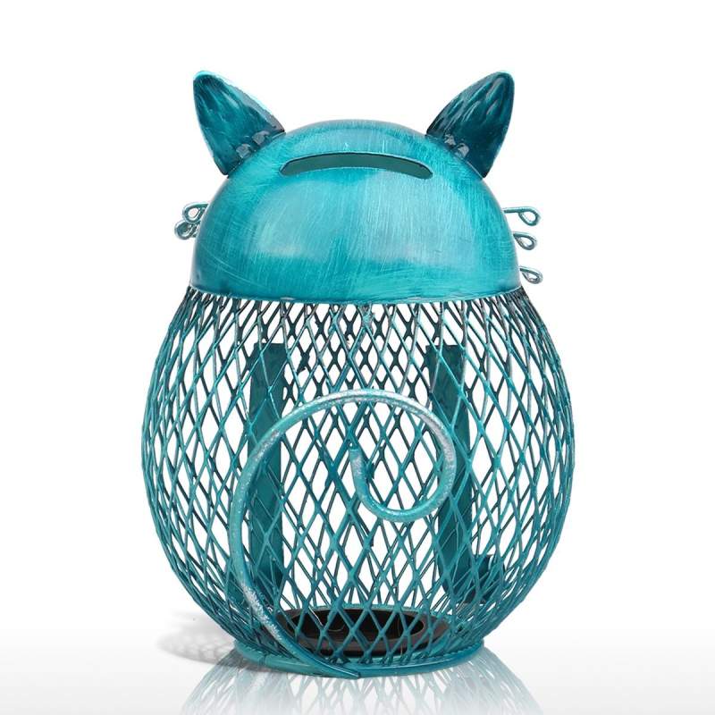 Tirelire Chat en Métal - Vraiment-chat