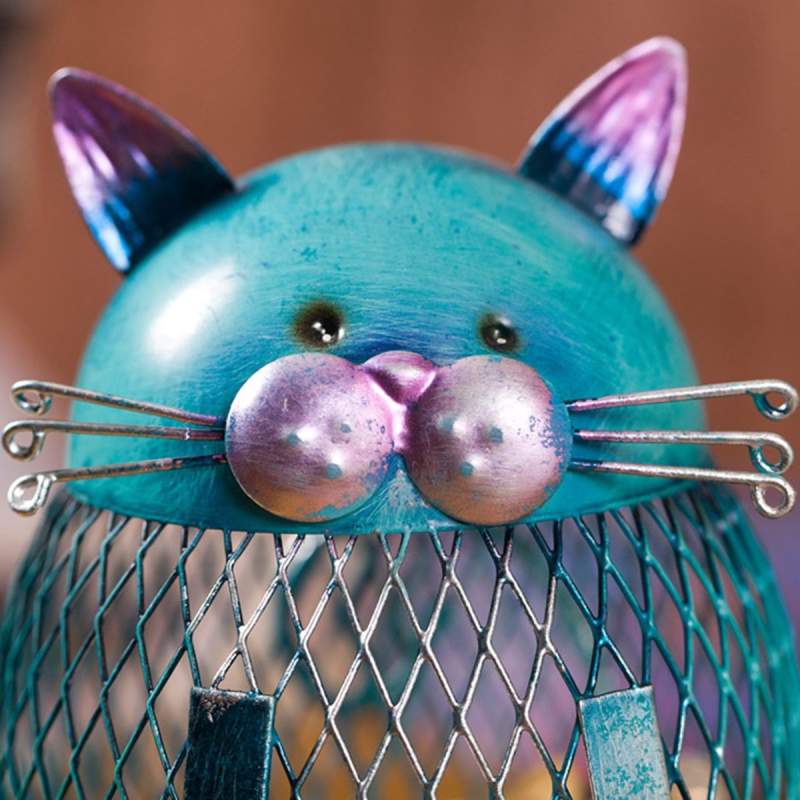 Tirelire Chat en Métal - Vraiment-chat