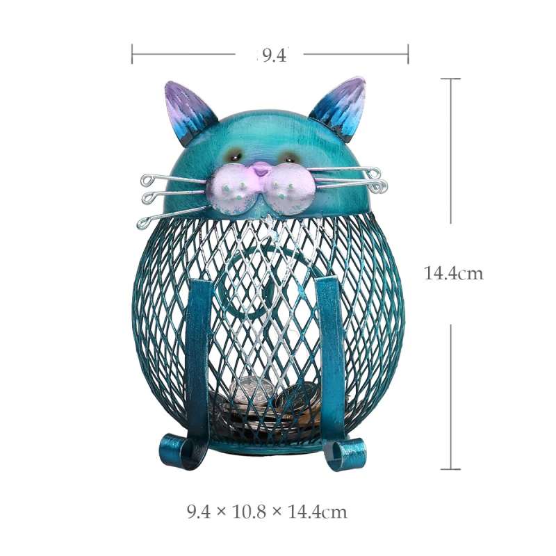 Tirelire Chat en Métal - Vraiment-chat