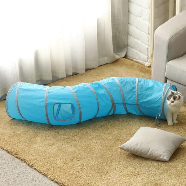 jouet pour chat tunnel 130 cm - Vraiment-chat